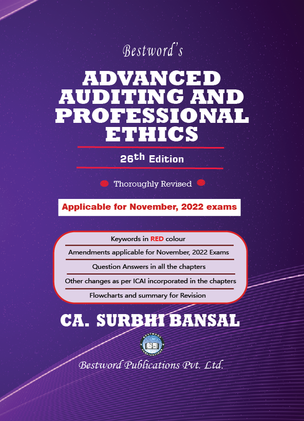 bestword's-advanced-auditing-and-professional-ethics---by-ca-surbhi-bansal---26th-edition---for-ca-(final)-november-2022-exams-(new-syllabus)